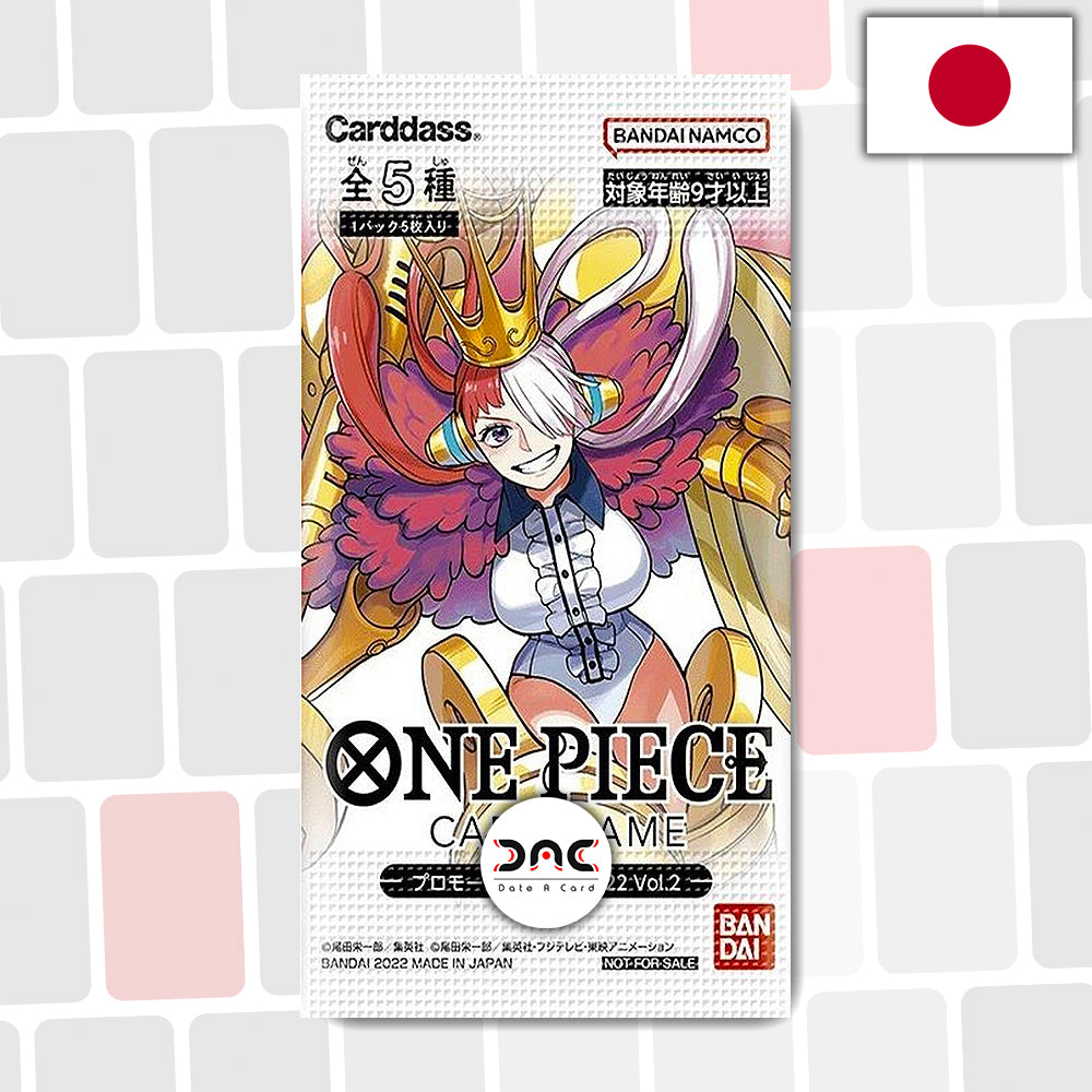 One Piece - Booster de 5 Cartes - UTA - Promotion pack Vol 2 - Japonais