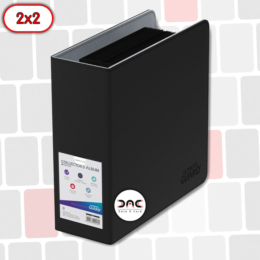 Binder Compact Size Ultimate Guard - Noir/Black 2*2