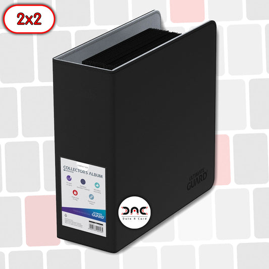 Binder Compact Size Ultimate Guard - Noir/Black 2*2