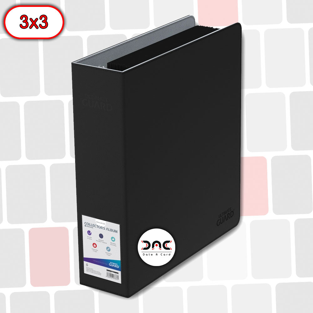 Binder Compact Size Ultimate Guard - Noir/Black 3*3