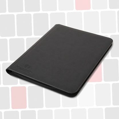 WiseGuard Toploader Zip Binder - Noir/Black 3*3