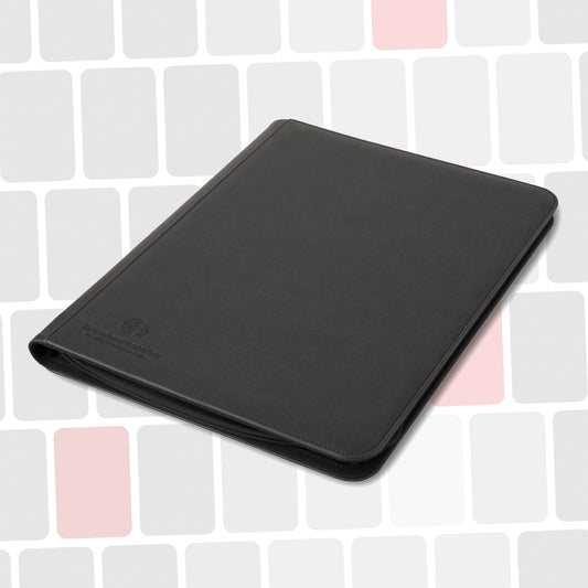 WiseGuard Toploader Zip Binder - Noir/Black 3*3