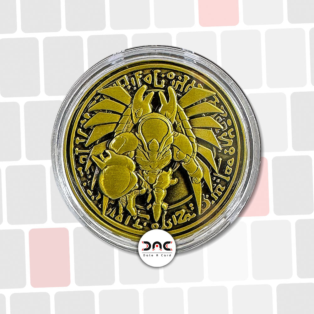 Yu-Gi-Oh! - Pièce Homme-Oiseau à l'Eclat Lumineux, HEROS Elementaire - Or