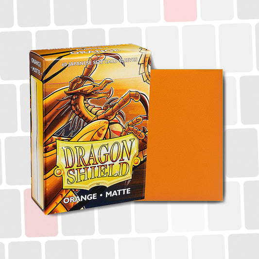 Dragon Shield - Orange Mini Mat - Paquet de 60