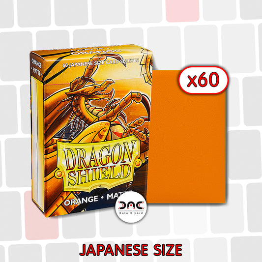 Dragon Shield - Japanese Mat - Orange - Paquet de 60