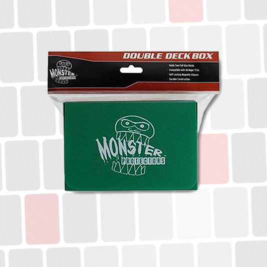 Double Deckbox Monster Verte - Fermeture Magnétique