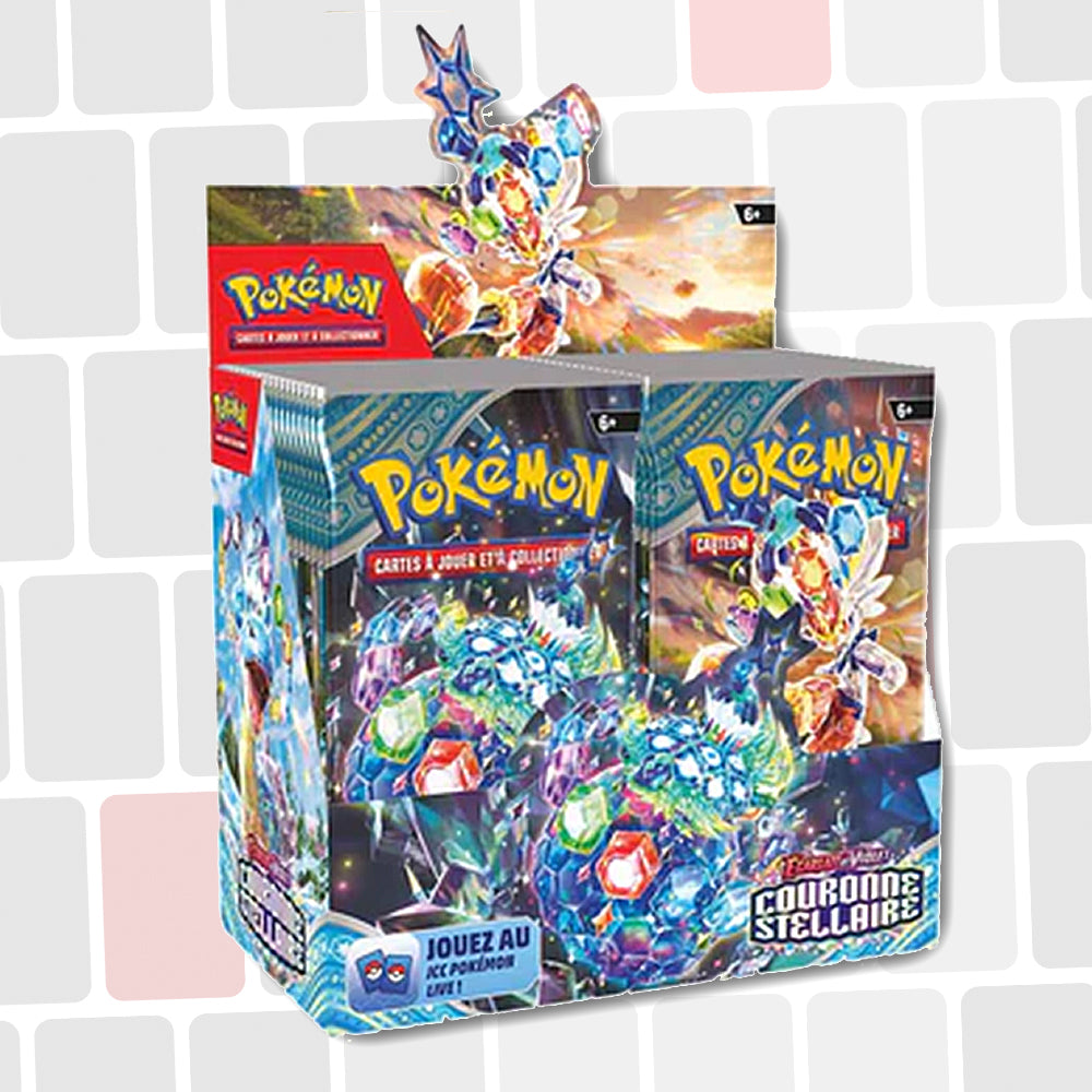 Boite de 36 Boosters Pokémon - Couronne Stellaire EV07