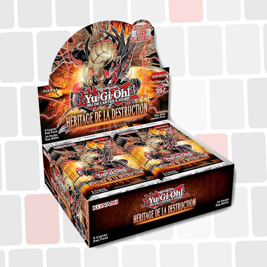 Display - Boite de 24 Boosters - Héritage de la Destruction Yu-Gi-Oh!