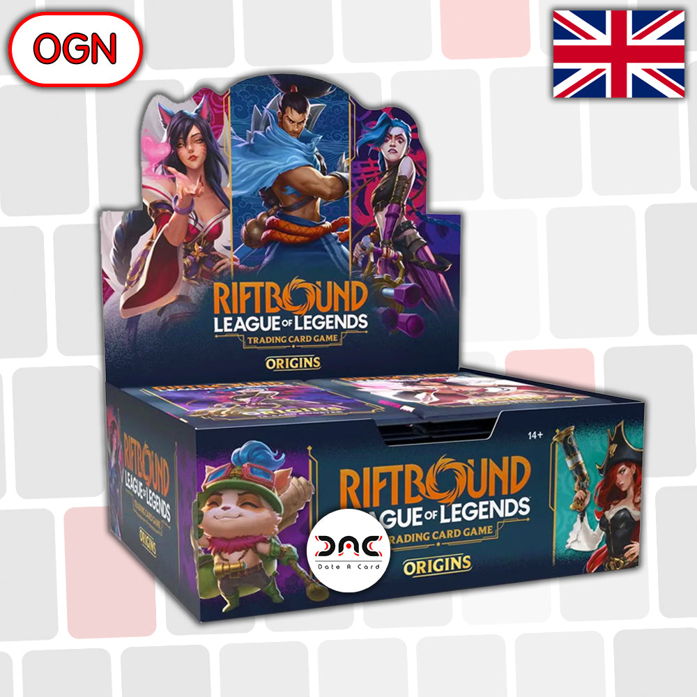 Riftbound - Display de 24 boosters - Origins - Anglais - OGN