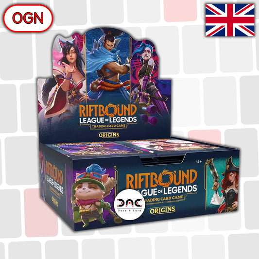 Riftbound - Display de 24 boosters - Origins - Anglais - OGN