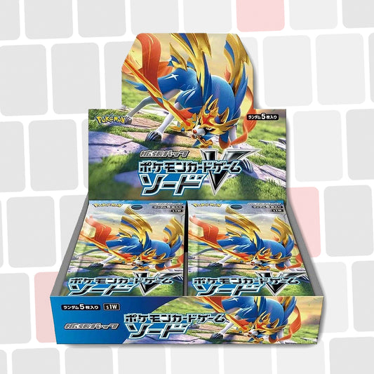 Pokémon - Display de 36 Boosters - Sword V S1W JAP