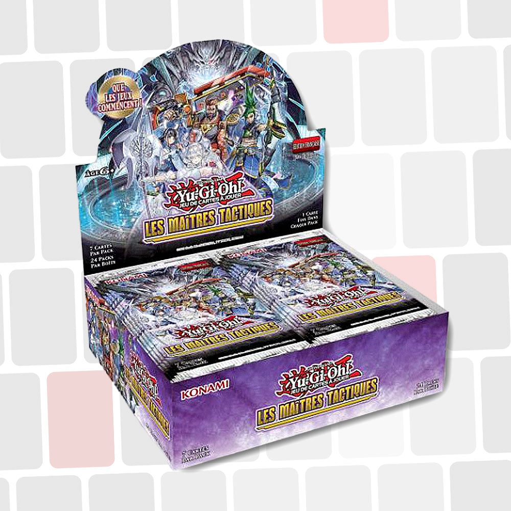 Display - Boite de 24 boosters - Les Maîtres Tactiques - Yu-Gi-Oh!