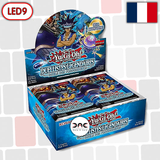Yu-Gi-Oh! - Display de 36 Boosters - Duelliste Légendaire : Duels des Profondeurs - Français - LED9