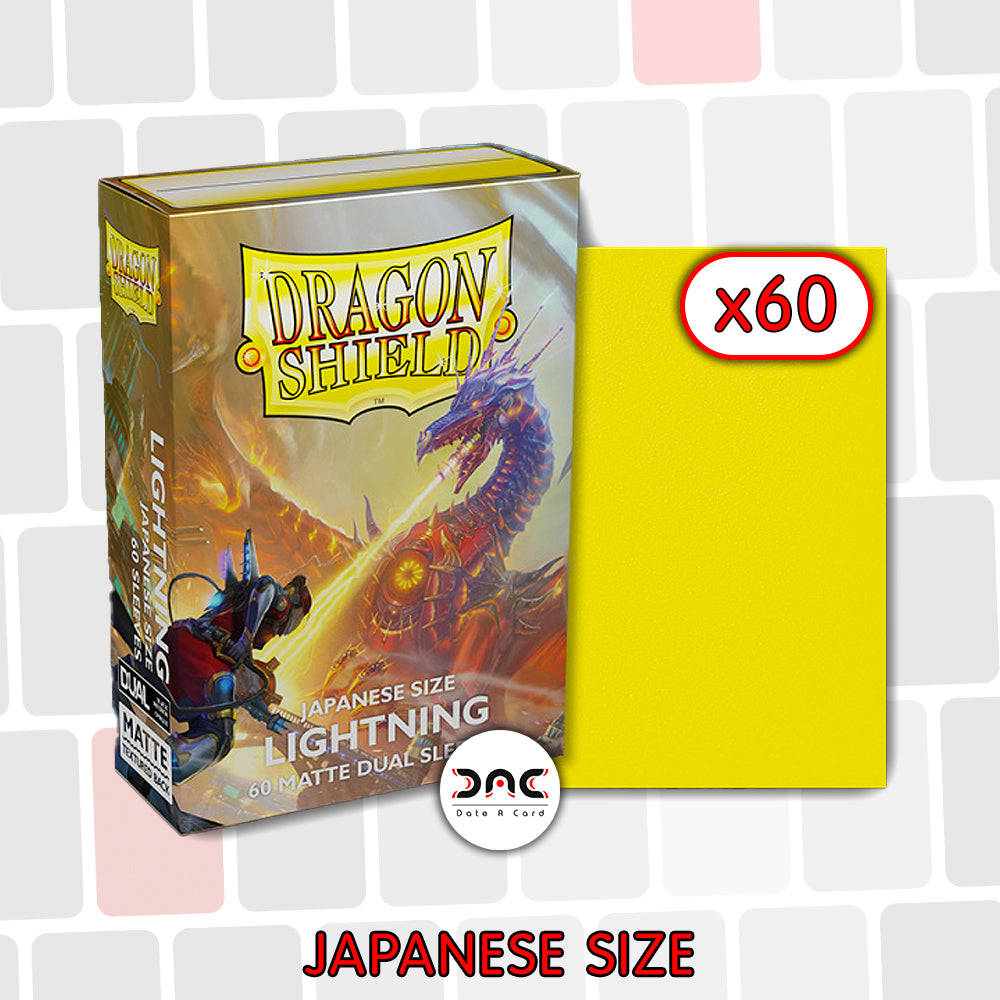 Dragon Shield - Japanese Dual Mat - Lightning - Paquet de 60