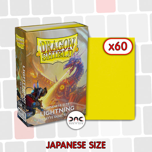 Dragon Shield - Japanese Dual Mat - Lightning - Paquet de 60
