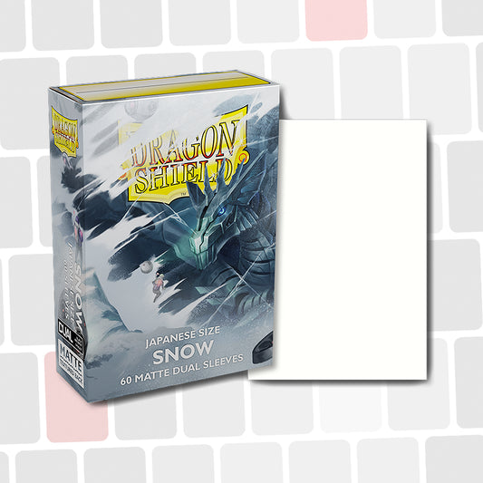 Dragon Shield - Snow Mini Dual Mat - Paquet de 60
