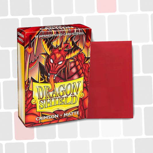 Dragon Shield - Crimson Mini Mat - Paquet de 60