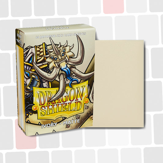 Dragon Shield - Ivory Mini Mat - Paquet de 60