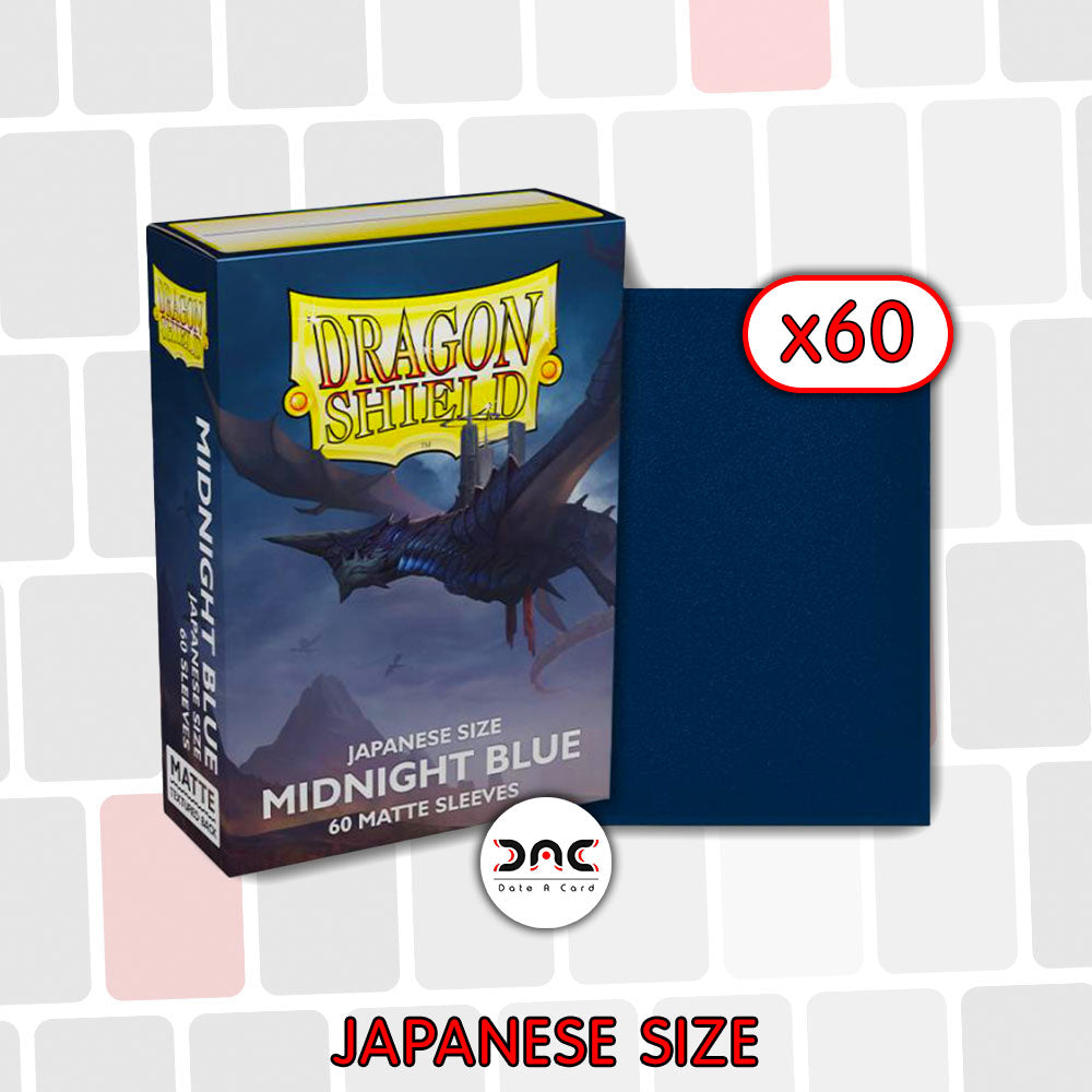 Dragon Shield - Japanese Mat - Midnight Blue - Paquet de 60
