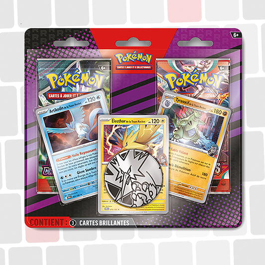 Pokémon - Duopack Team Rocket (Ev3) : Flammes Obsidiennes / (EV6) : Mascarade Crépusculaire