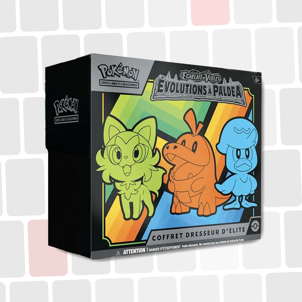 Elite trainer Box Pokémon - EV02 - Evolutions à Paldea