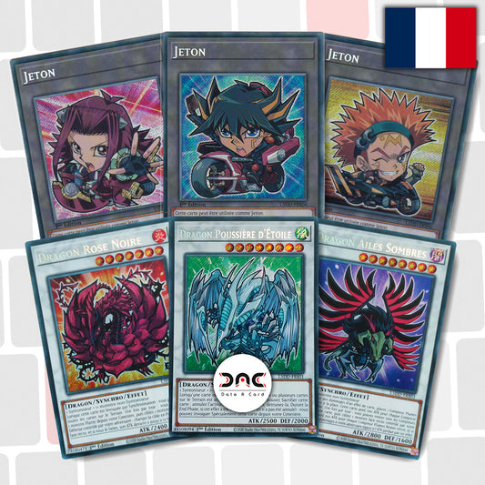 Pack Dragons 5d's et Jetons L5DD Yu-Gi-Oh!