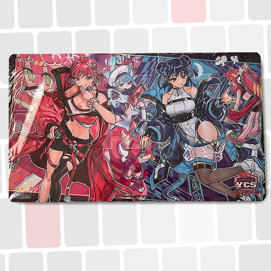 Tapis de jeu Yu-Gi-Oh! - Evil Jumelle Ki-Sikil et Lil-la YCS