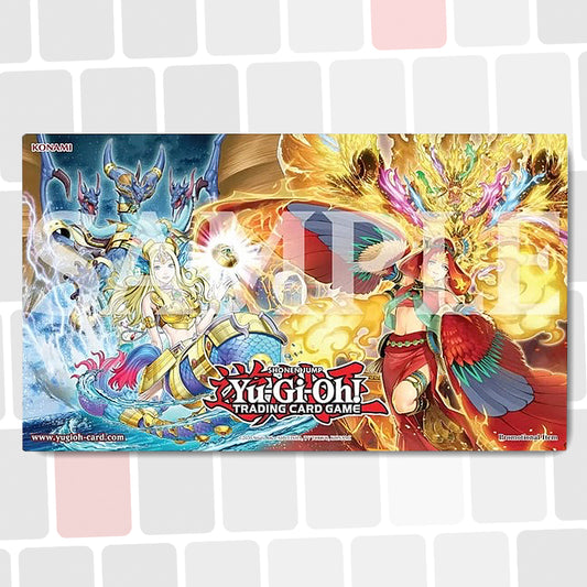 Tapis de jeu Yu-Gi-Oh! - Roi du feu / Atlantide
