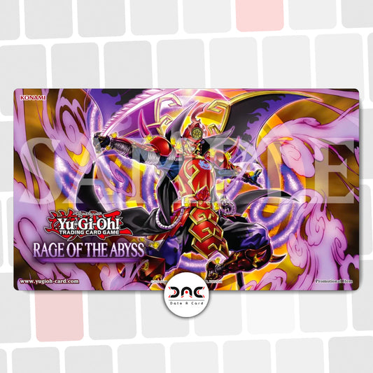 Tapis de jeu Yu-Gi-Oh! - La rage des abysses - Six Samouraï