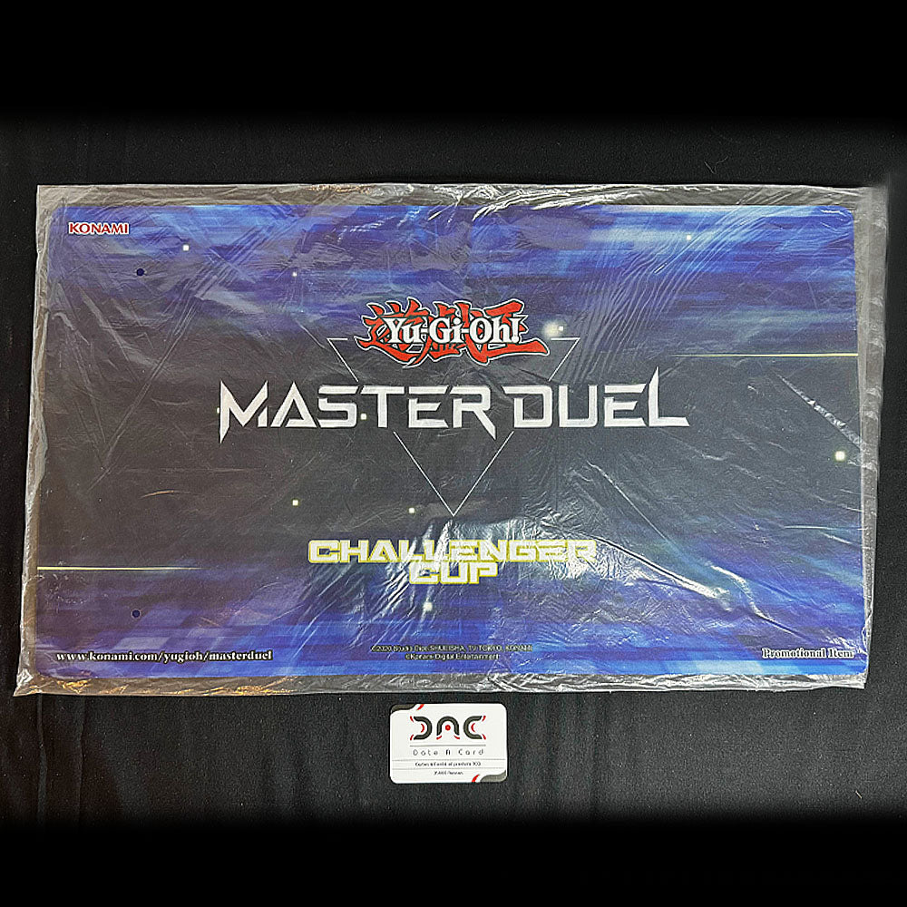 Tapis de jeu Yu-Gi-Oh! - Challenger Cup Jaune - Master duel
