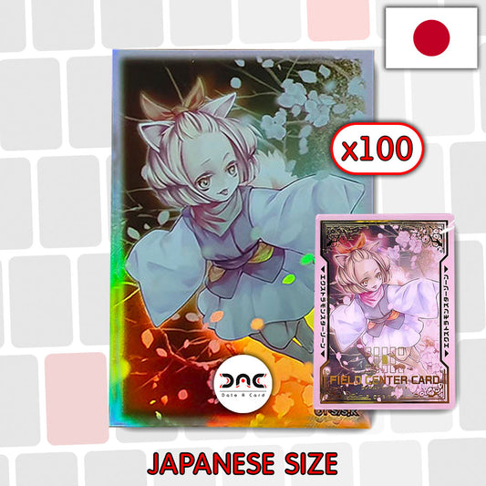 Yu-Gi-Oh! - 100 Protège cartes OCG - Japonaises - Ash Blossom OG Artwork + Fieldcenter