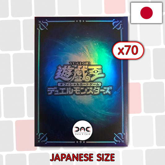Yu-Gi-Oh! - 70 Protège cartes OCG - Japonaises - Bleu abysse