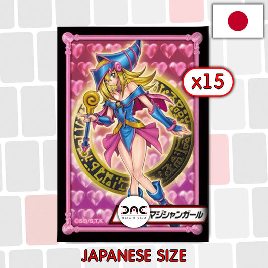 Yu-Gi-Oh! - 15 Protège cartes OCG - Japonaises - Magicienne des ténèbres V1