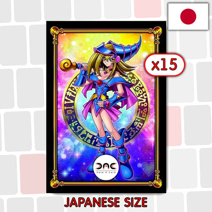 Yu-Gi-Oh! - 15 Protège cartes - Magicienne des ténèbres V3