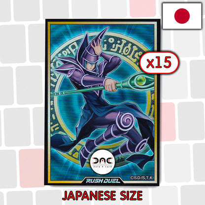 Yu-Gi-Oh! - 15 Protège cartes OCG - Japonaises - Dark Magician