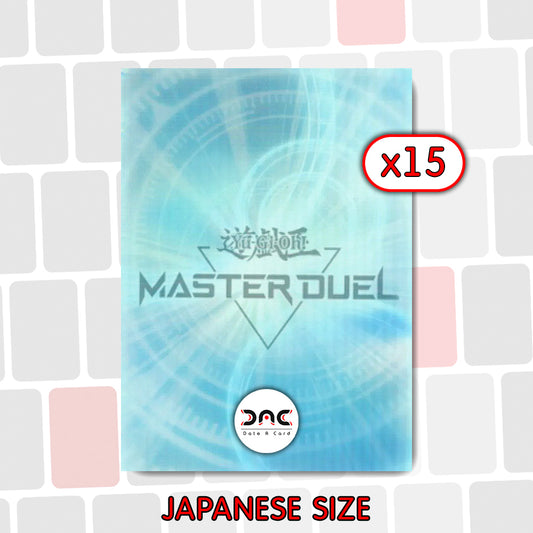 Yu-Gi-Oh! - 15 Protège cartes exclusifs - Master Duel Blanche
