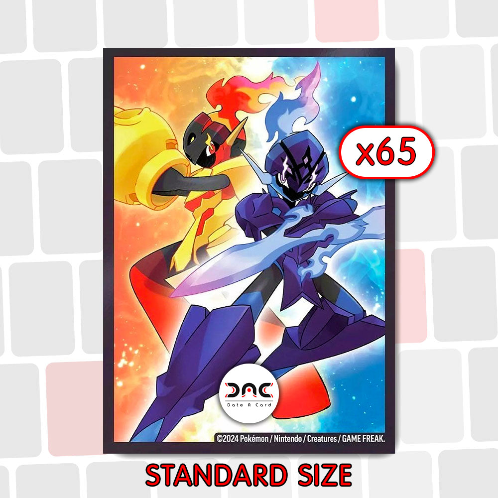 Pokémon - 65 Protège-cartes - Malvalame/Carmadura