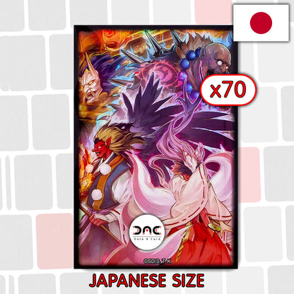 Yu-Gi-Oh! - 70 Protège cartes - Mayakashi