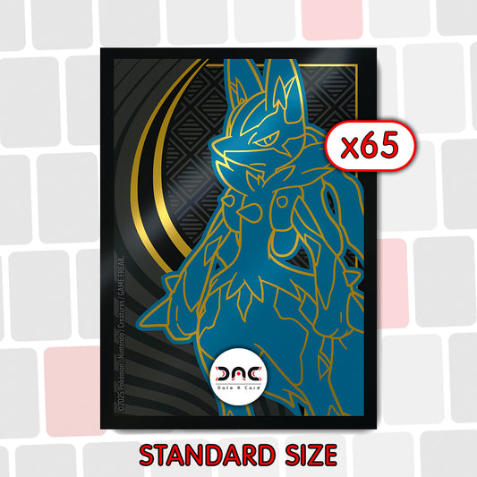Pokémon - 65 Protège-cartes - Méga Lucario