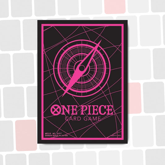 Boussole Rose et Noir - 70 protège-cartes Officiels One Piece