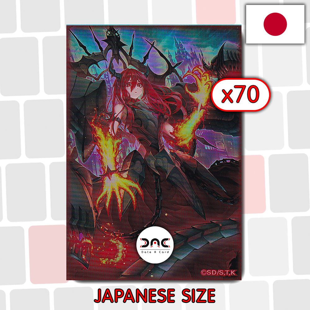 Yu-Gi-Oh! - 70 Protège cartes OCG - Japonaises - Princesse prométhéenne des flammes