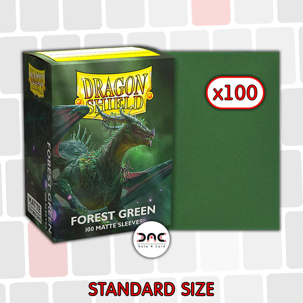 Dragon Shield - Standard Mat - Green Forest - Paquet de 100