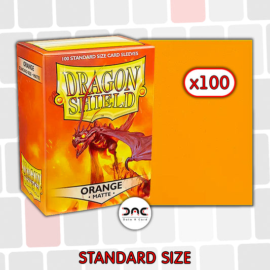 Dragon Shield - Standard Mat - Orange - Paquet de 100