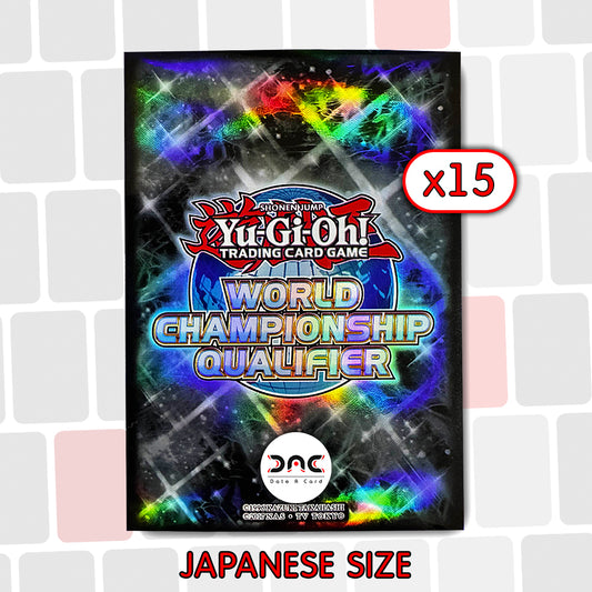 Yu-Gi-Oh! - 15 Protège cartes exclusifs - WCQ Top Cut WCQ 2022 Gris