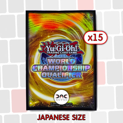 Yu-Gi-Oh! - 15 Protège cartes exclusifs - WCQ Top Cut WCQ 2015 - Jaune