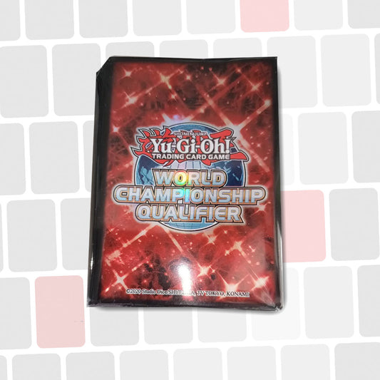 WCQ 2023 Rouge  - Protège-cartes officiels Yu-Gi-Oh!