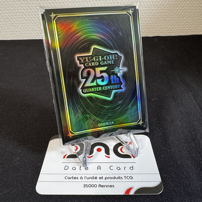 Yu-Gi-Oh! - 70 Protège cartes OCG - Japonaises - Quart de siècle noir