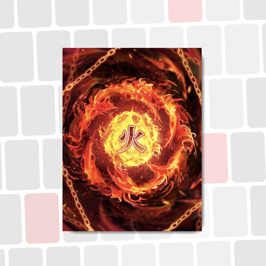 Elemental Fire - Protège-cartes Yu-Gi-Oh!