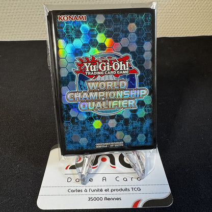 Yu-Gi-Oh! - 15 Protège cartes exclusifs - WCQ Top Cut WCQ 2019 Bleu