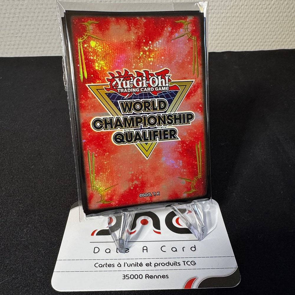 Yu-Gi-Oh! - 80 Protège cartes exclusifs - WCQ Top Cut WCQ 2025 - Rouge